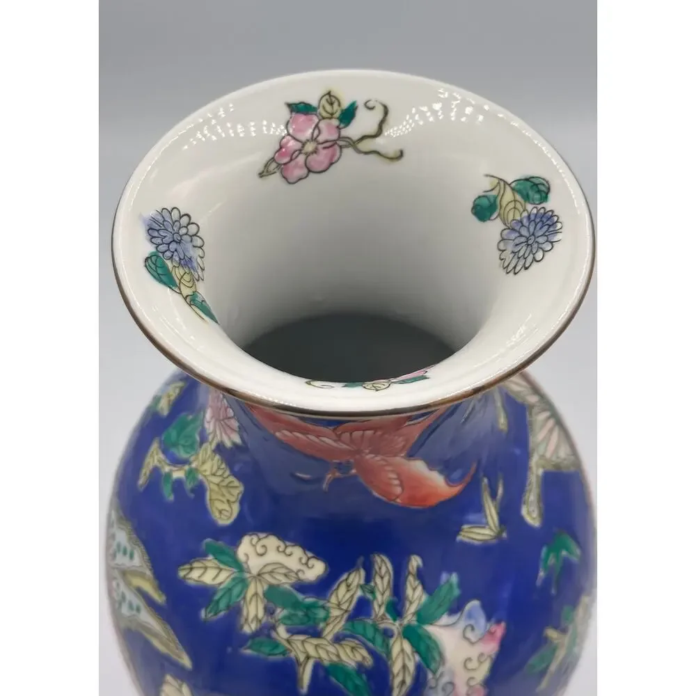 Antique Large Fine Quality Oriental Chinese 19th Century TongZhi Mark Vase